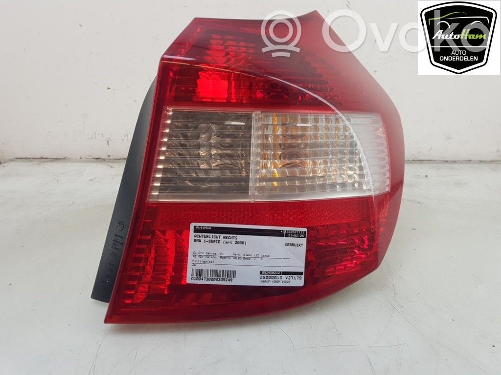 BMW 1 E81 E87 Galinis žibintas kėbule 