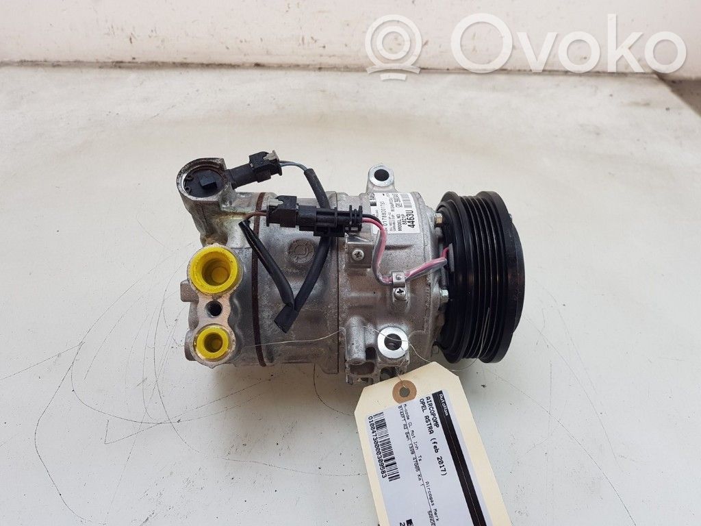 Opel Astra K Compressore aria condizionata (A/C) (pompa) 