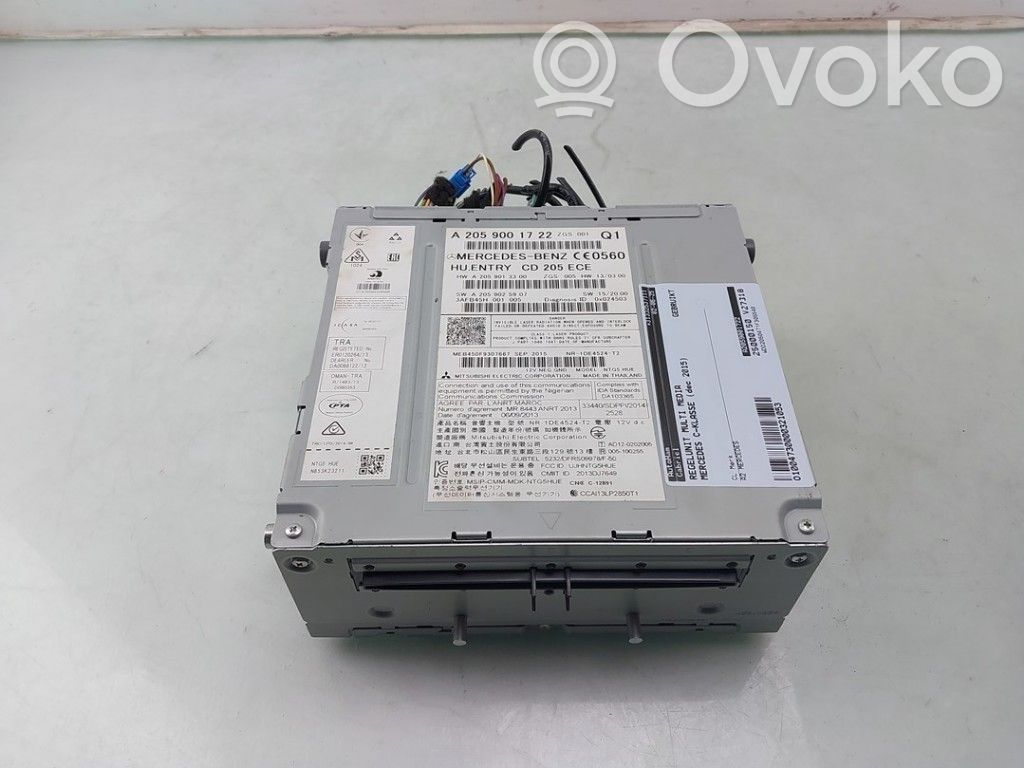 Mercedes-Benz C W205 Panel radia 
