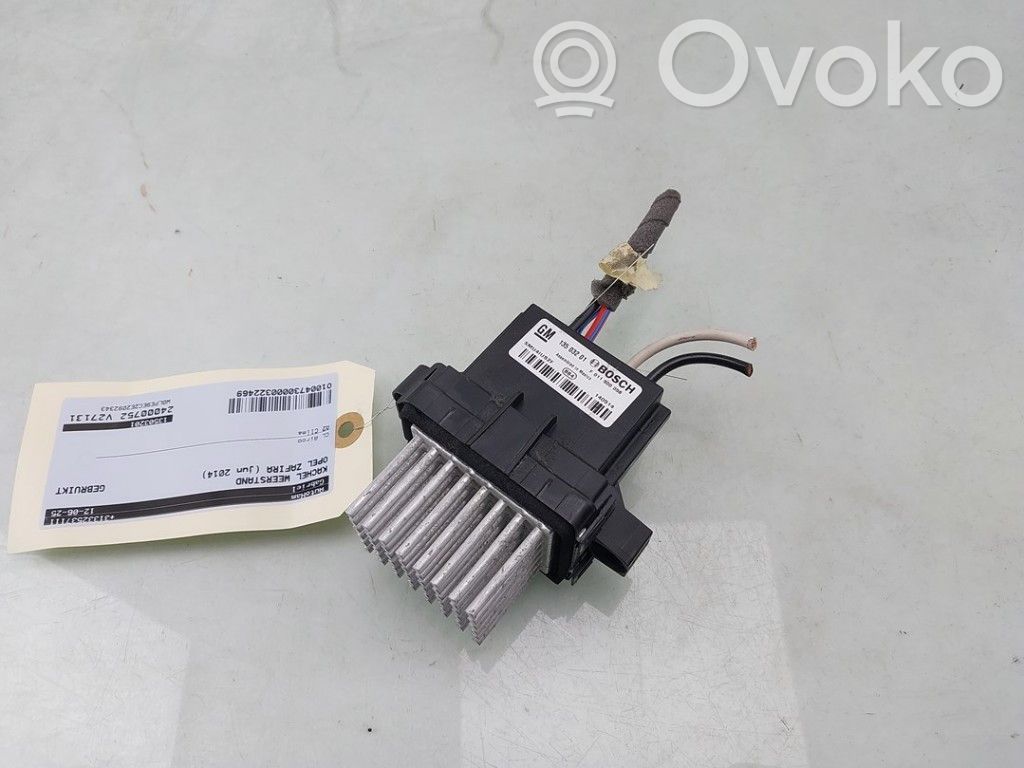 Opel Zafira C Resistencia motor/ventilador de la calefacción