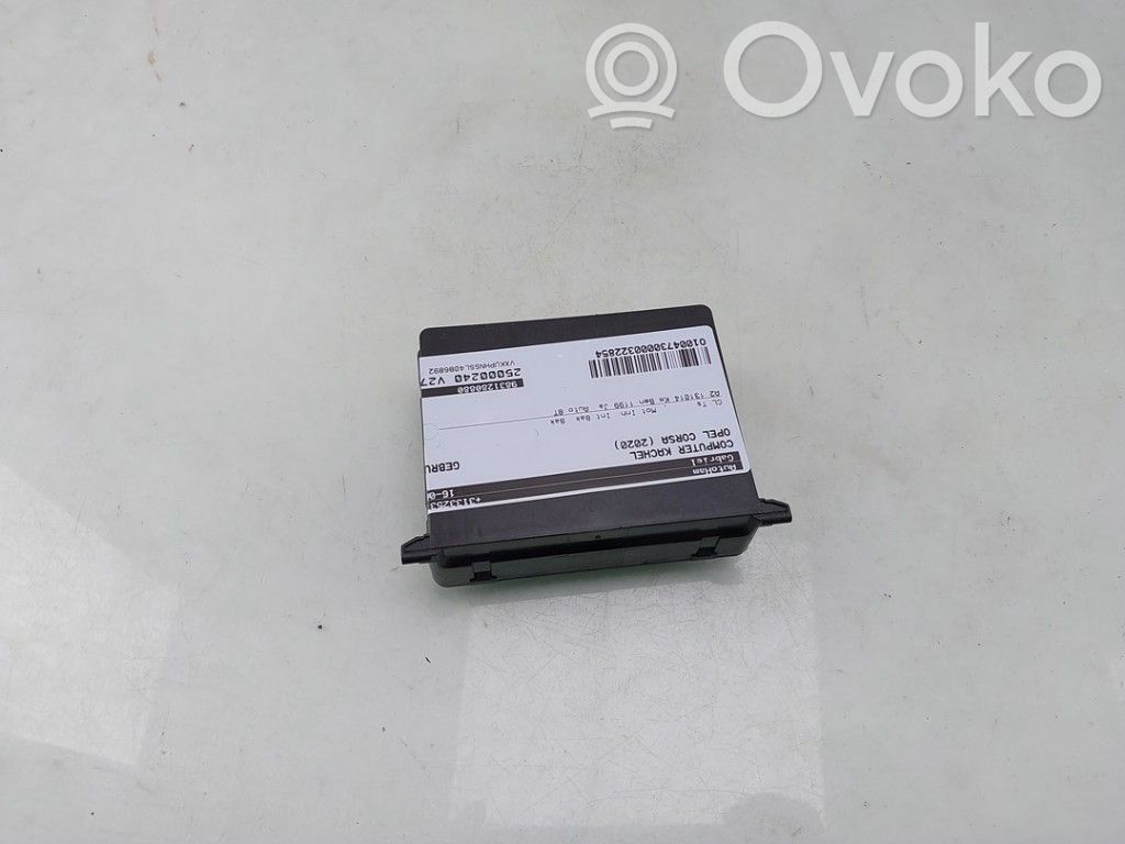 Opel Corsa F Autres unités de commande / modules 
