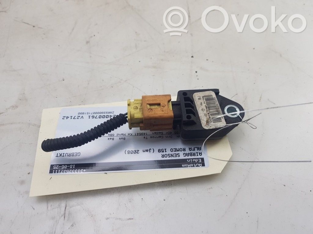 Alfa Romeo 159 Sensor impacto/accidente para activar Airbag