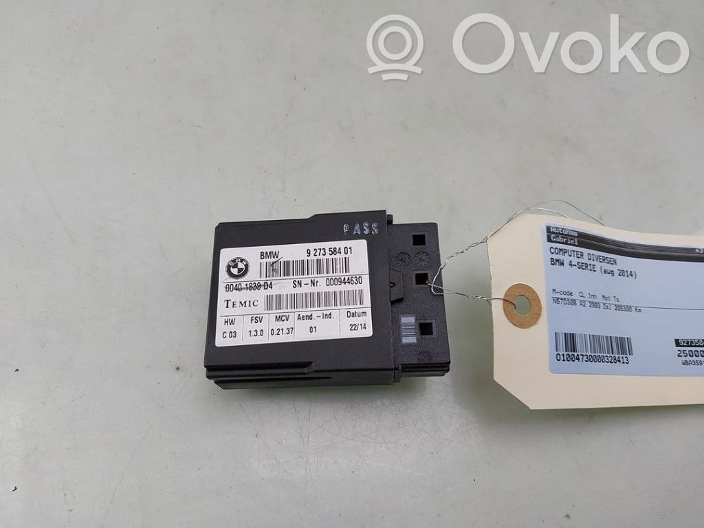 BMW 4 F32 F33 Other control units/modules 