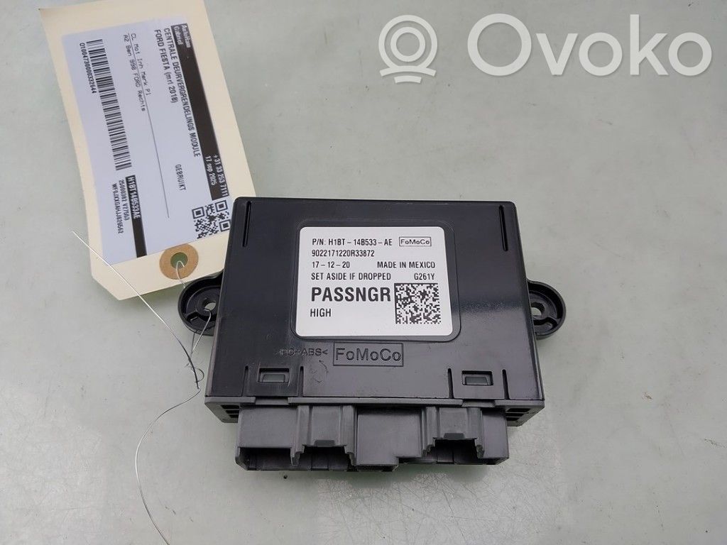 Ford Fiesta Door central lock control unit/module 