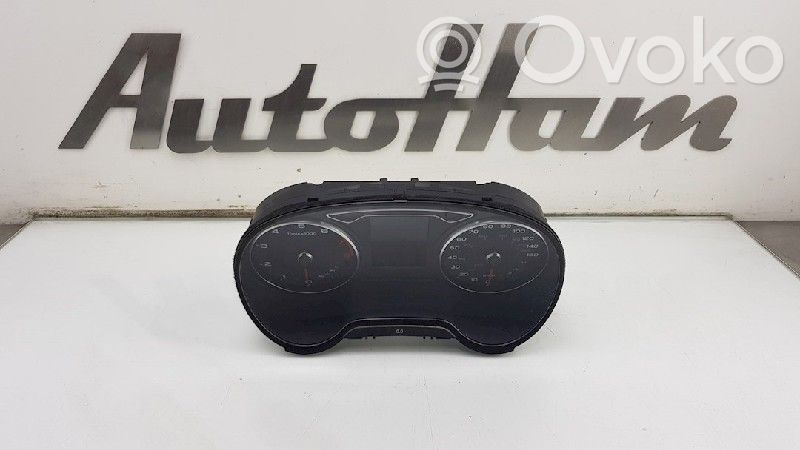 Audi A3 S3 8V Speedometer (instrument cluster) 