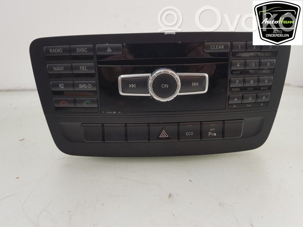 Mercedes-Benz B W246 W242 Panel / Radioodtwarzacz CD/DVD/GPS 