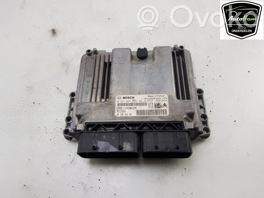 Variklio valdymo blokas   0281035365,9832694380,0281035365,1631625580,1638428080,1677637380,1680920280,9832694380