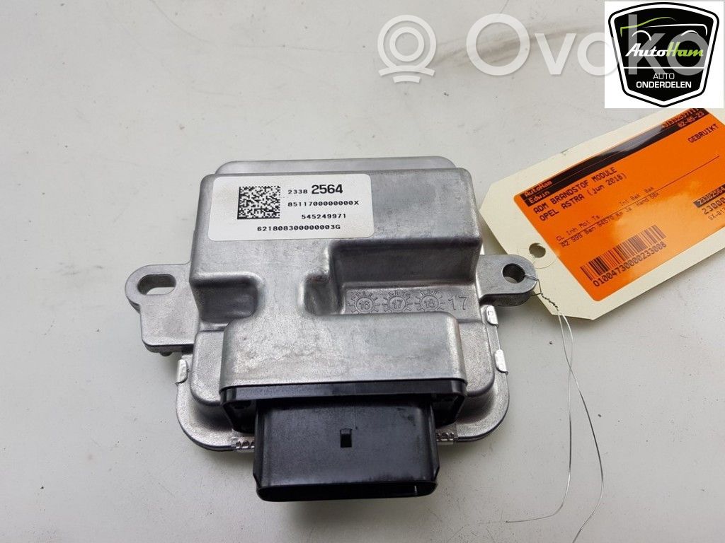 Opel Astra K Polttoaineen ruiskutuspumpun ohjainlaite/moduuli 