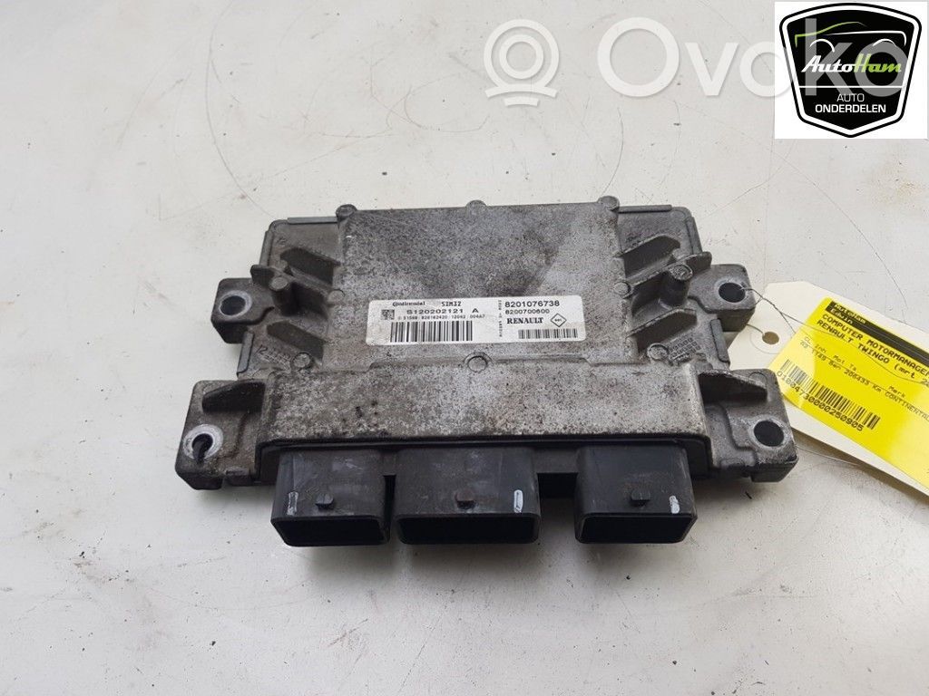 Unidad de control/módulo del motor   8201076738,8201076738