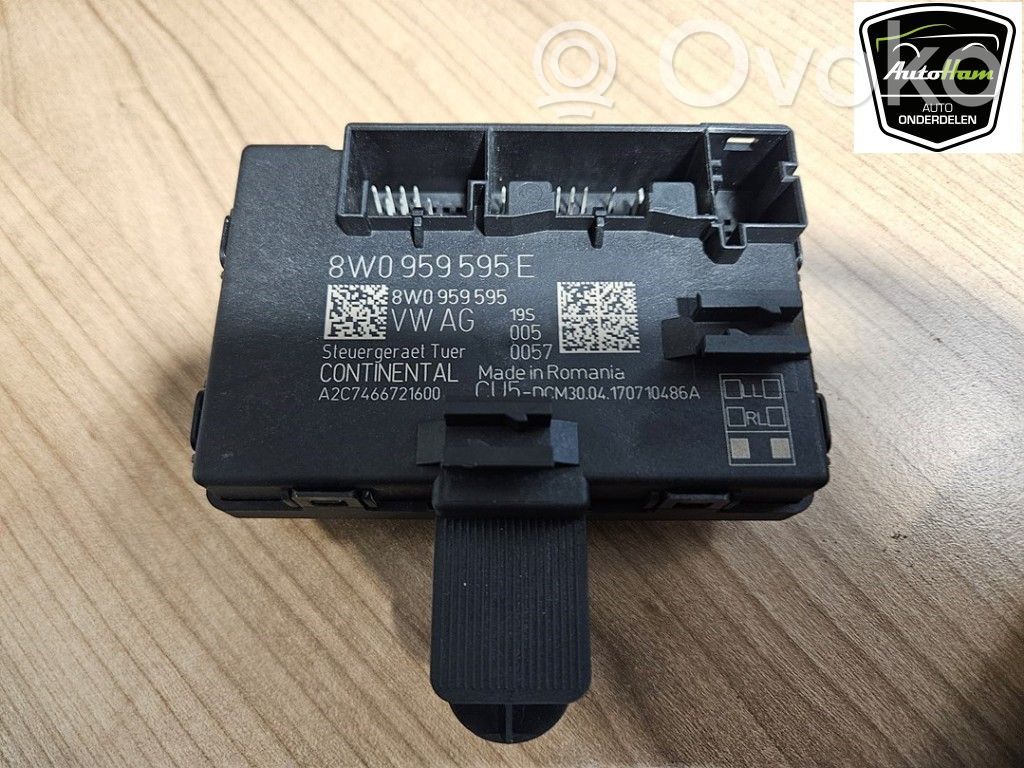 Door central lock control unit/module   8W0959595E,8W0959595E