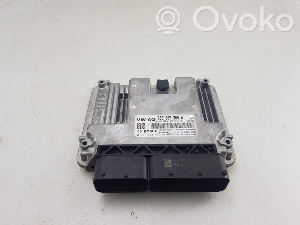 Engine control unit/module   05E907309H,0261S21433,0261S21433,05E906018AR,05E907309H