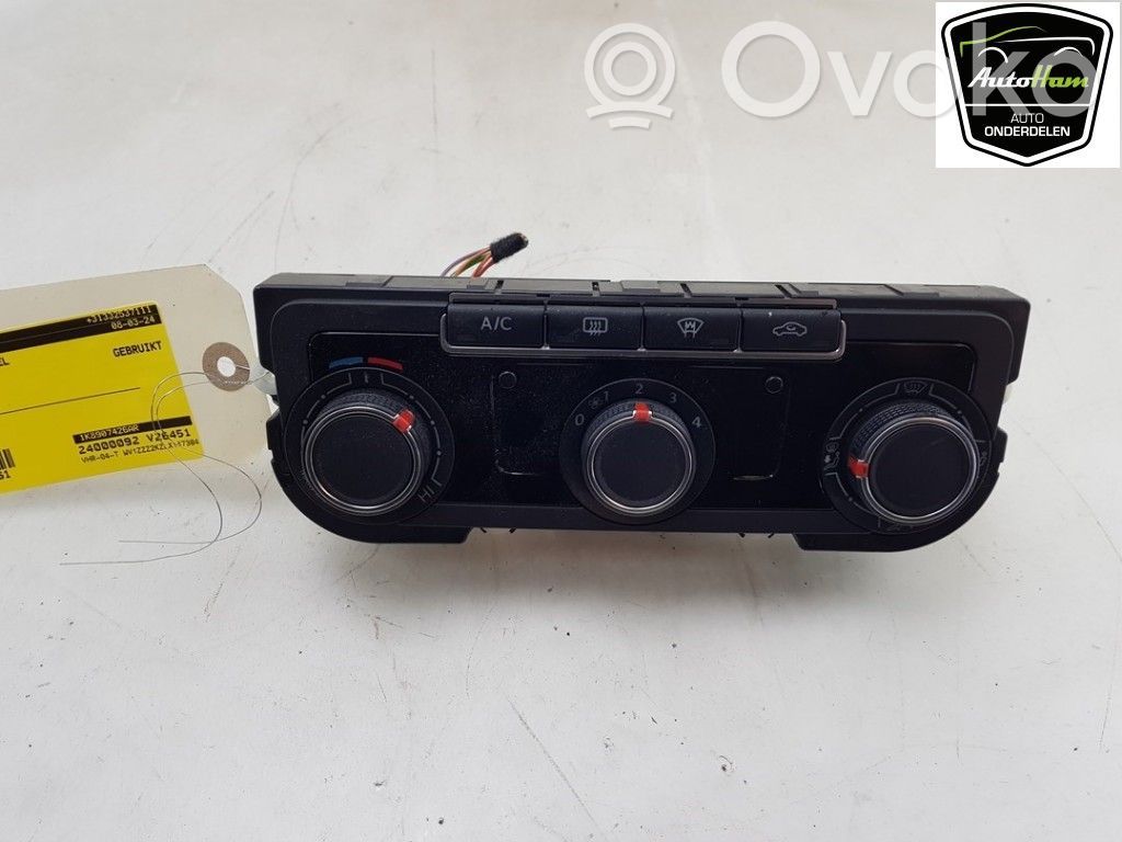 Volkswagen Caddy Climate control unit 