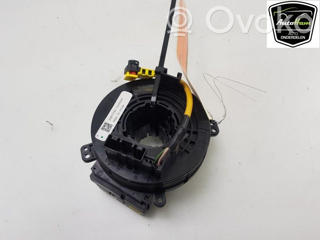 Opel Astra J Airbag slip ring squib (SRS ring) 