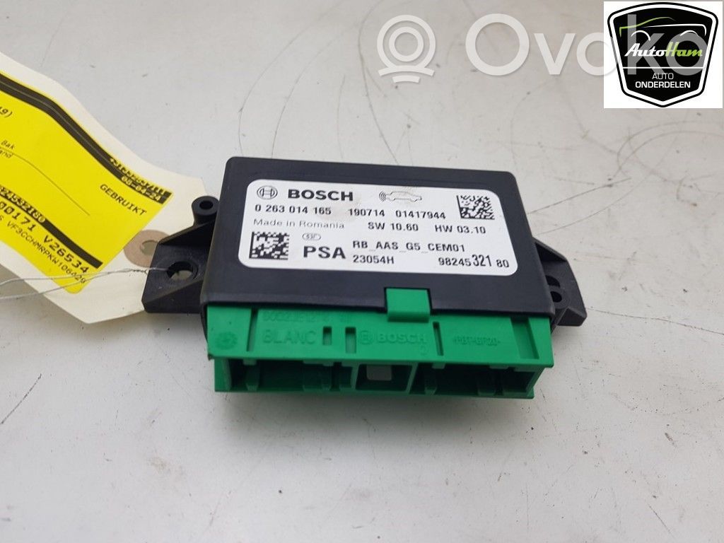 Peugeot 208 I Parking PDC control unit/module 