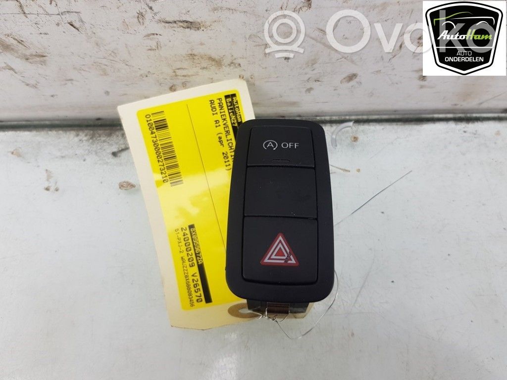 Hazard light switch   8X0959672A,8X0959672A,8X0959672A