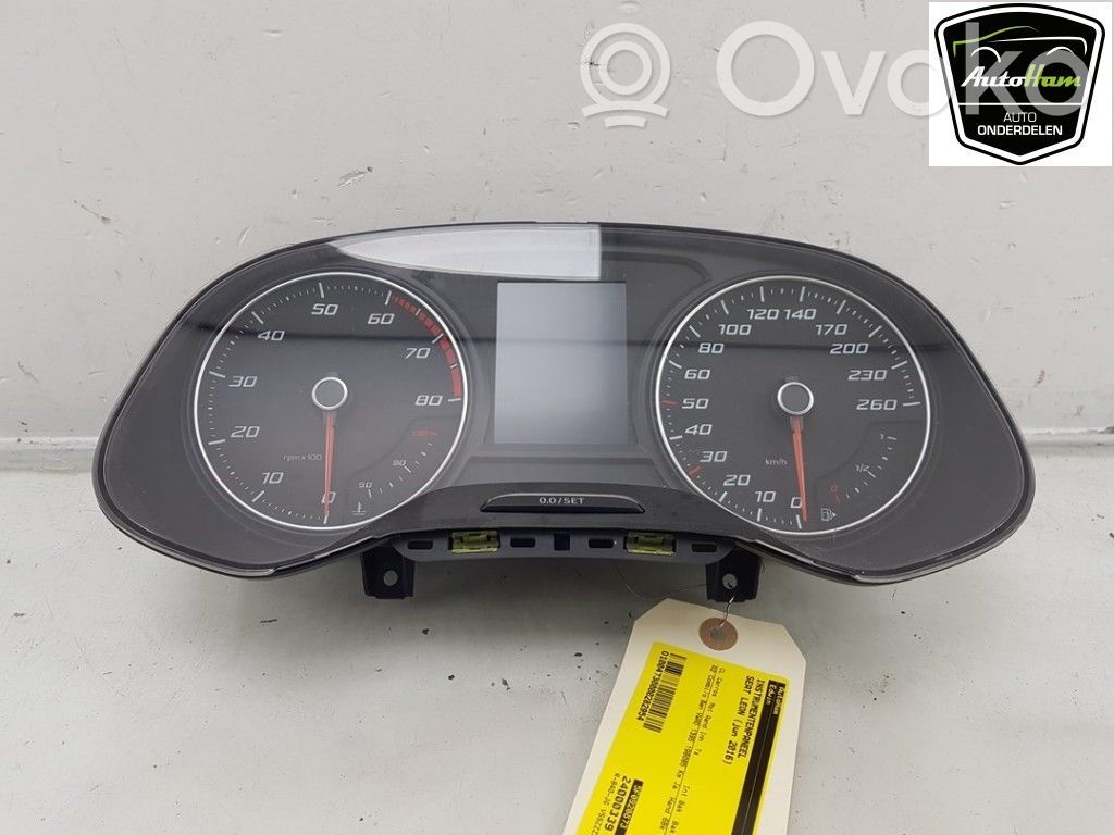 Seat Leon (5F) Geschwindigkeitsmesser Cockpit 