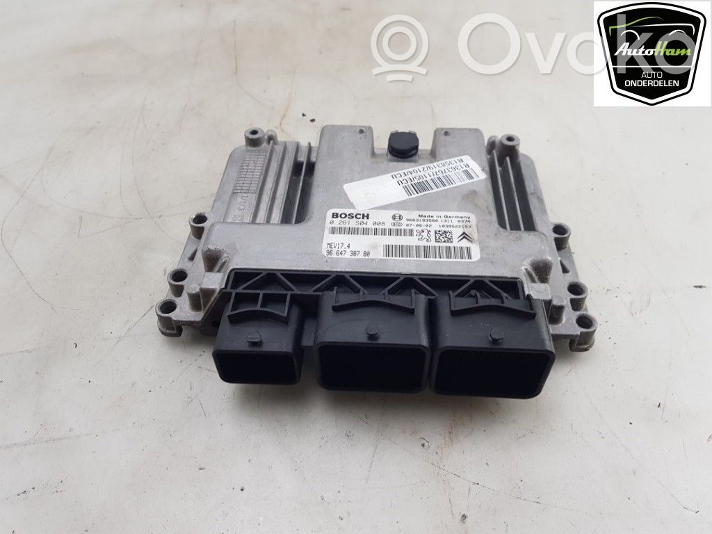 Peugeot 207 Engine control unit/module 
