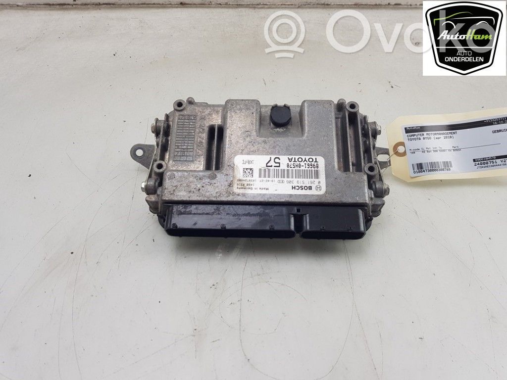 Toyota Aygo AB40 Engine control unit/module 