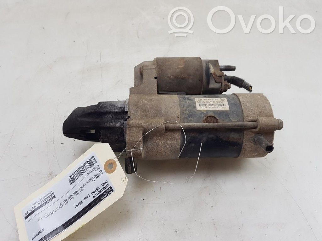 Opel Astra K Starter motor 
