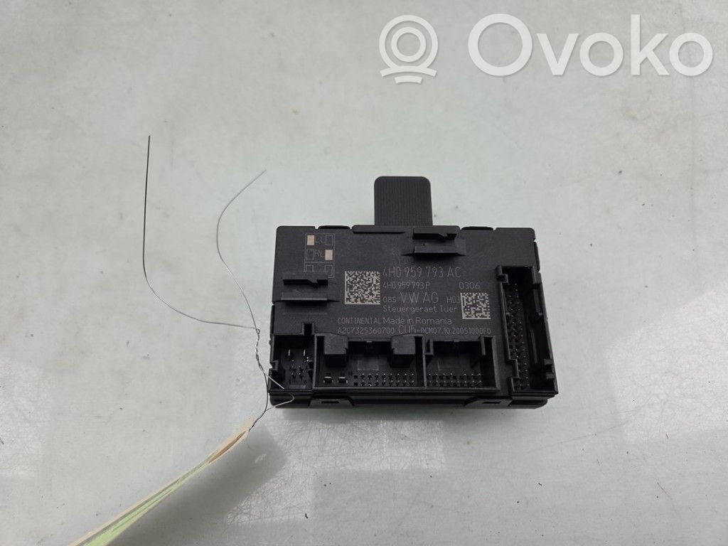 Porsche 718 Cayman 982 982c Unité de commande / module de verrouillage centralisé porte 