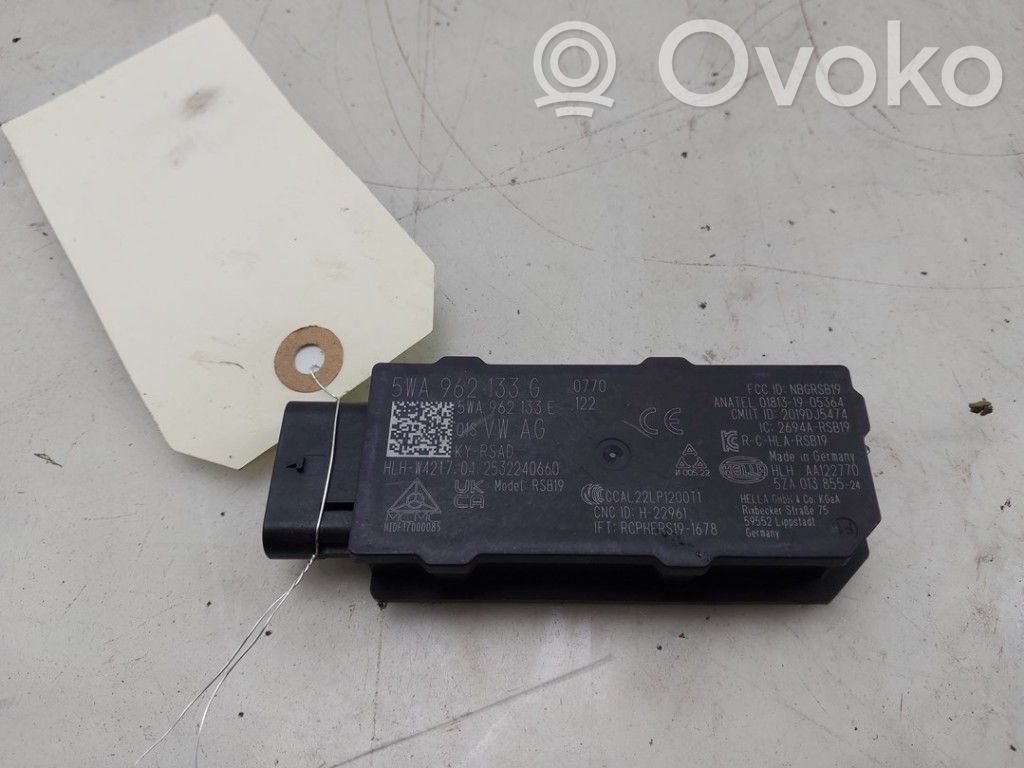 Volkswagen Tiguan Antenna di sistema senza chiave 
