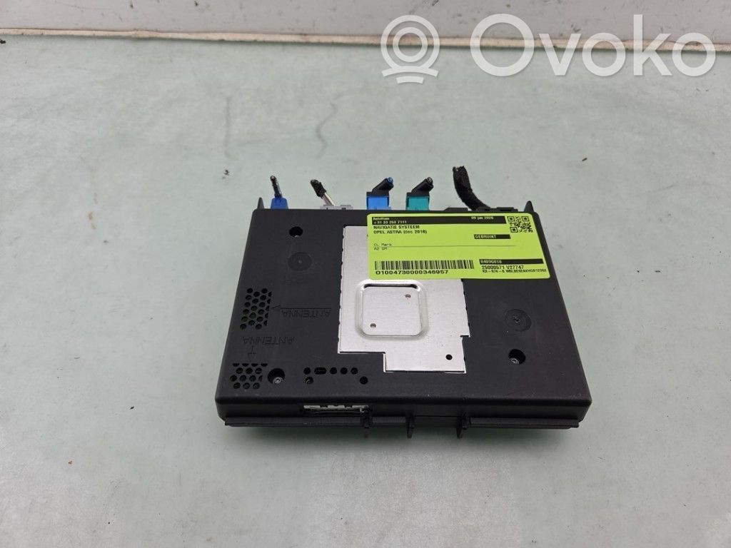 Opel Astra K Unitate principală radio/CD/DVD/GPS 