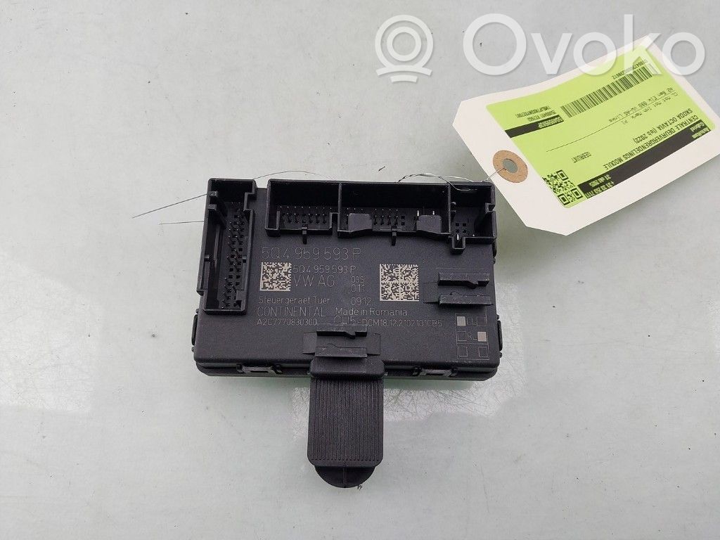 Skoda Octavia Mk4 Centralina/modulo chiusura centralizzata portiere
