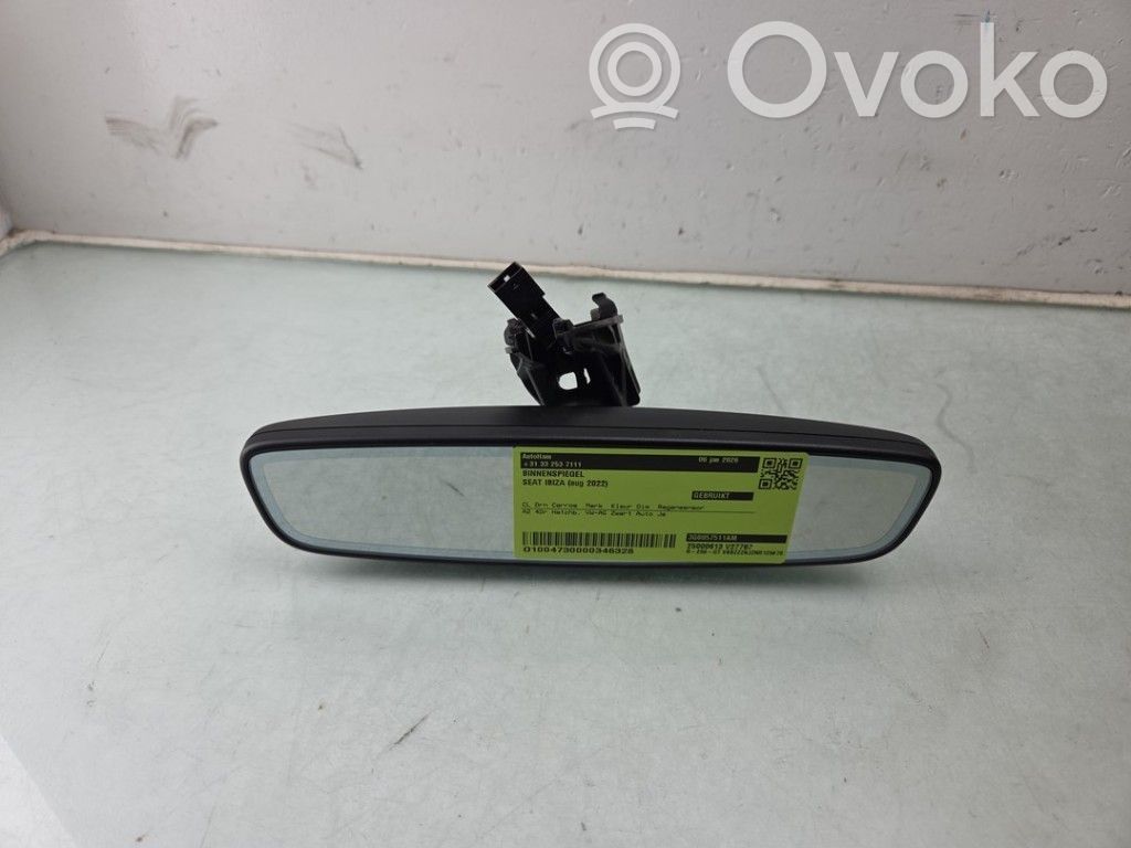 Seat Ibiza V (KJ) Espejo retrovisor (interior) 