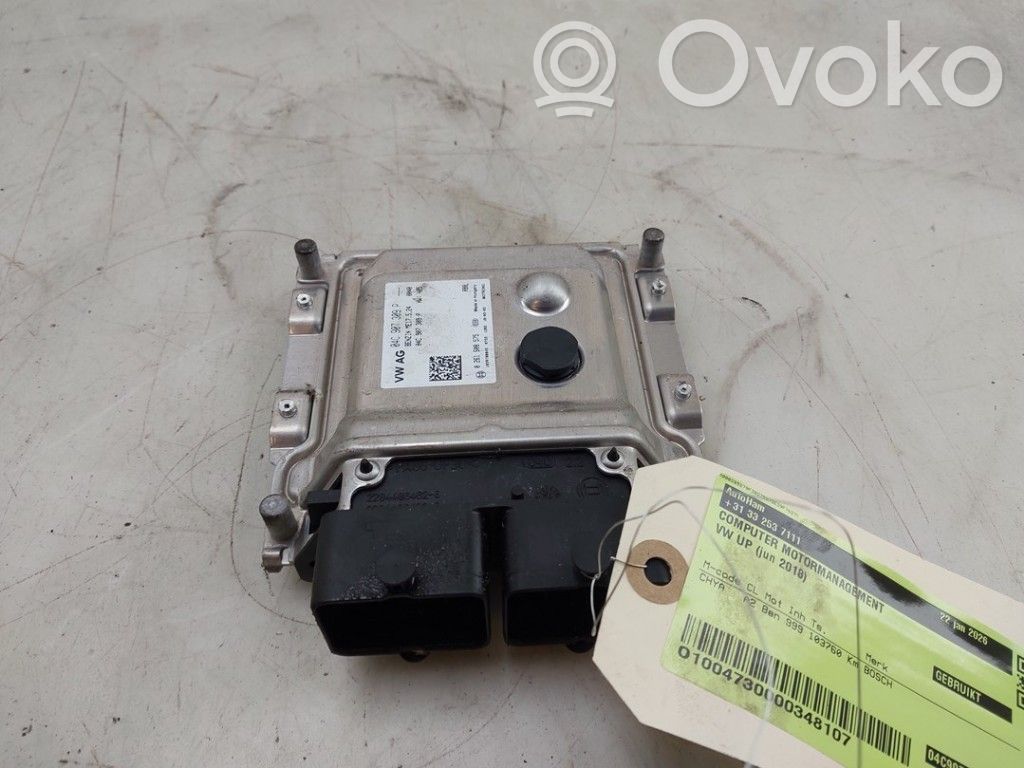 Volkswagen Up Engine control unit/module 