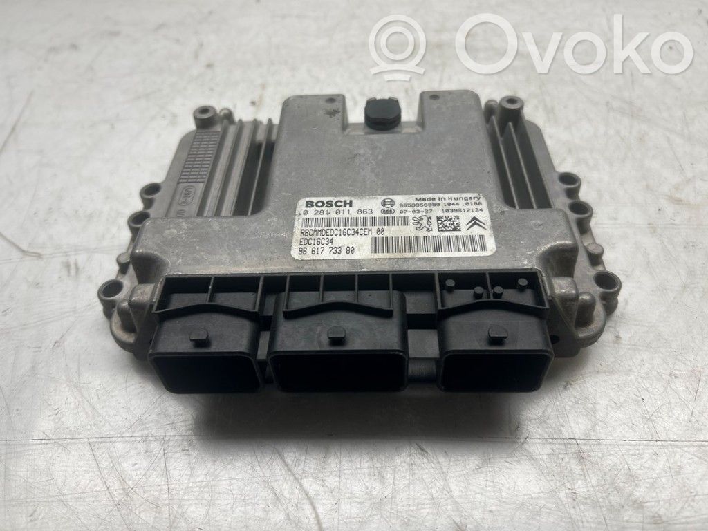 Peugeot 307 Engine control unit/module 