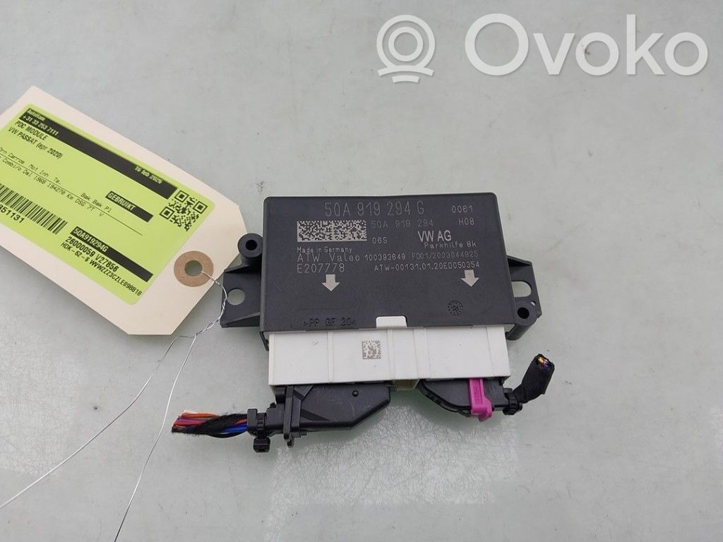Volkswagen PASSAT B8 Unitate/modul de comandă parcare PDC