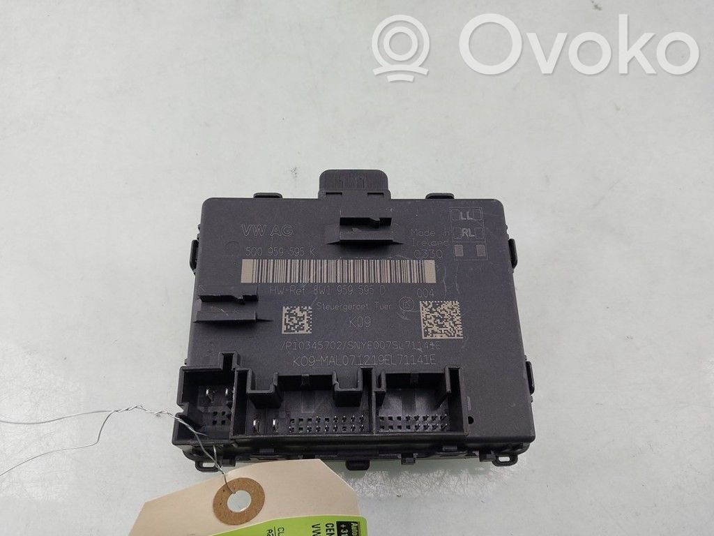 Volkswagen PASSAT B8 Sterownik / Moduł centralnego zamka 