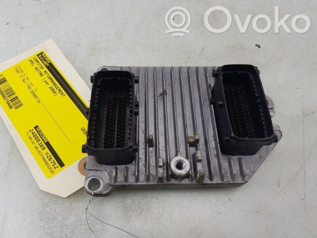 Opel Vectra C Engine control unit/module 