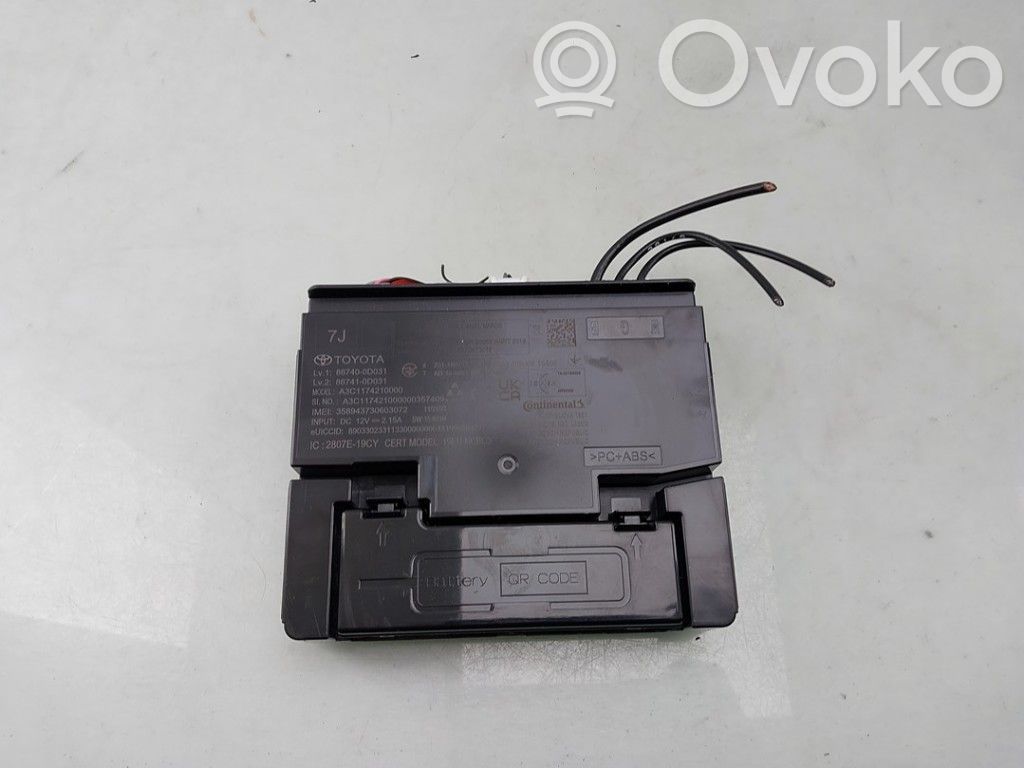 Toyota Yaris XP210 Unitate/modul control telefon 