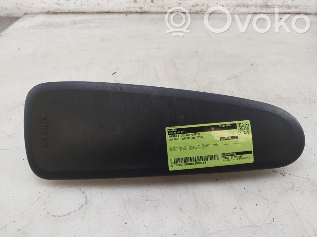 Renault Twingo III Istuimen turvatyyny