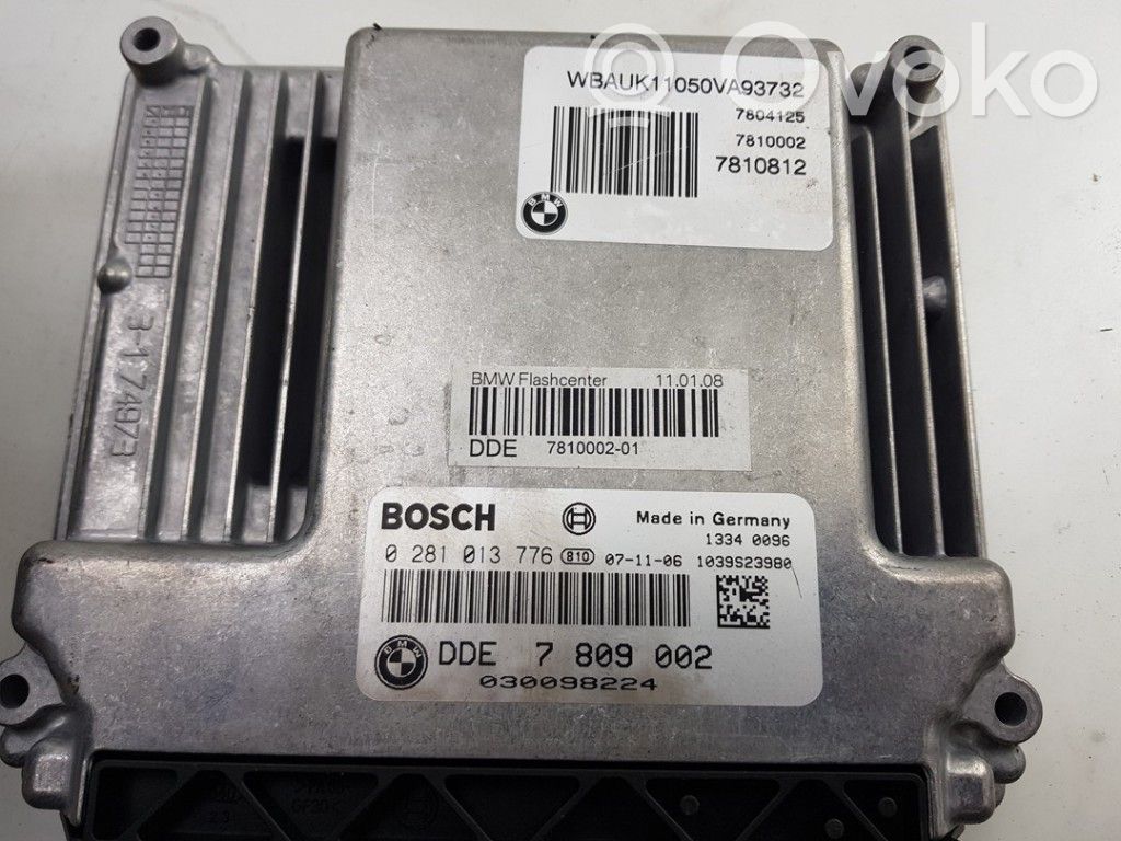 BMW 1 E81 E87 Unidad de control/módulo del motor 