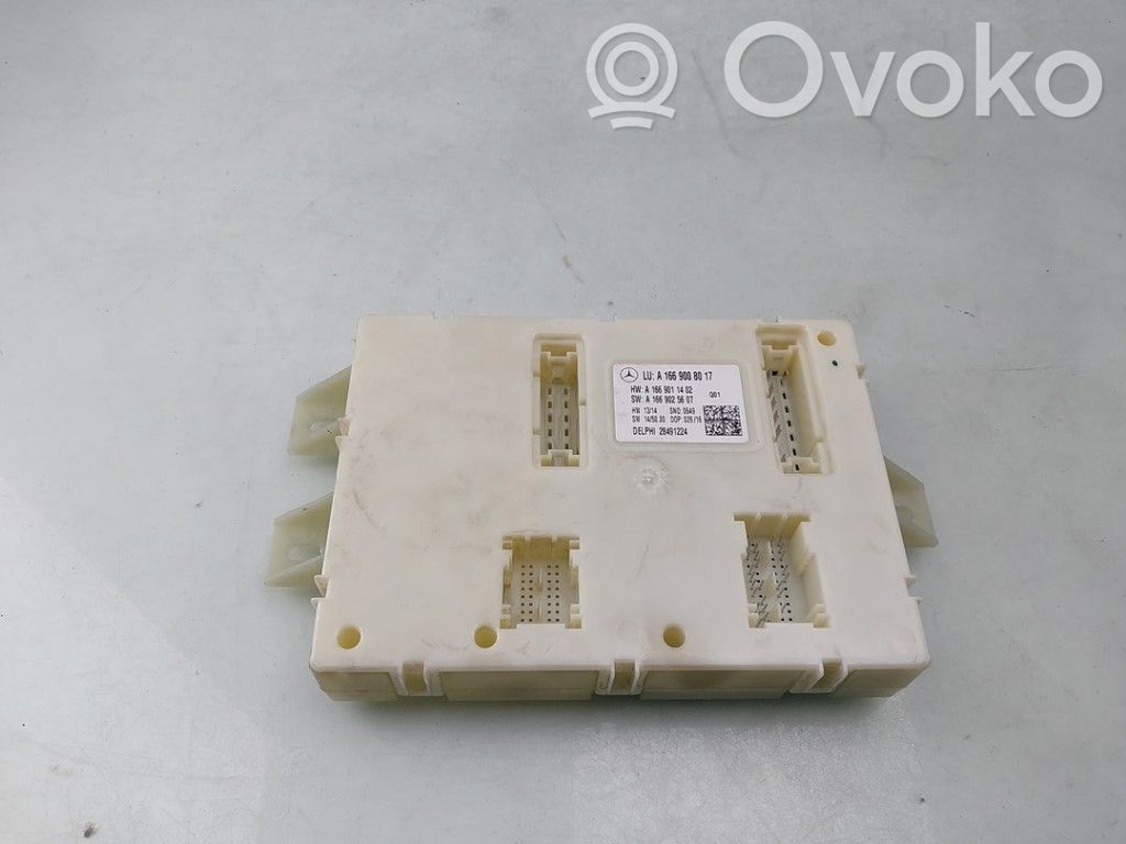 Mercedes-Benz GLE (W166 - C292) Module confort 