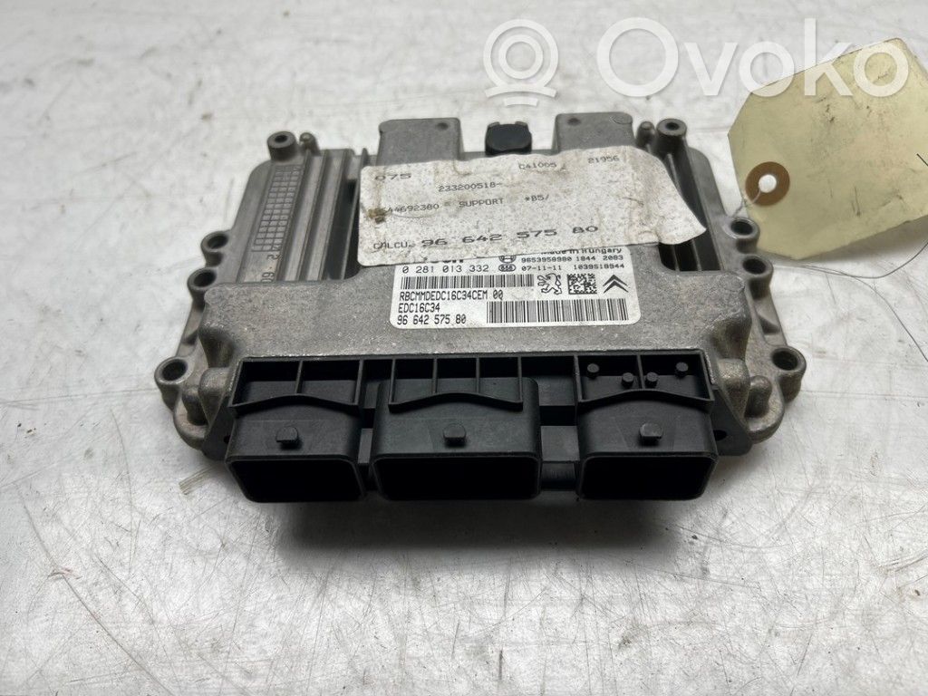Citroen C4 I Engine control unit/module 