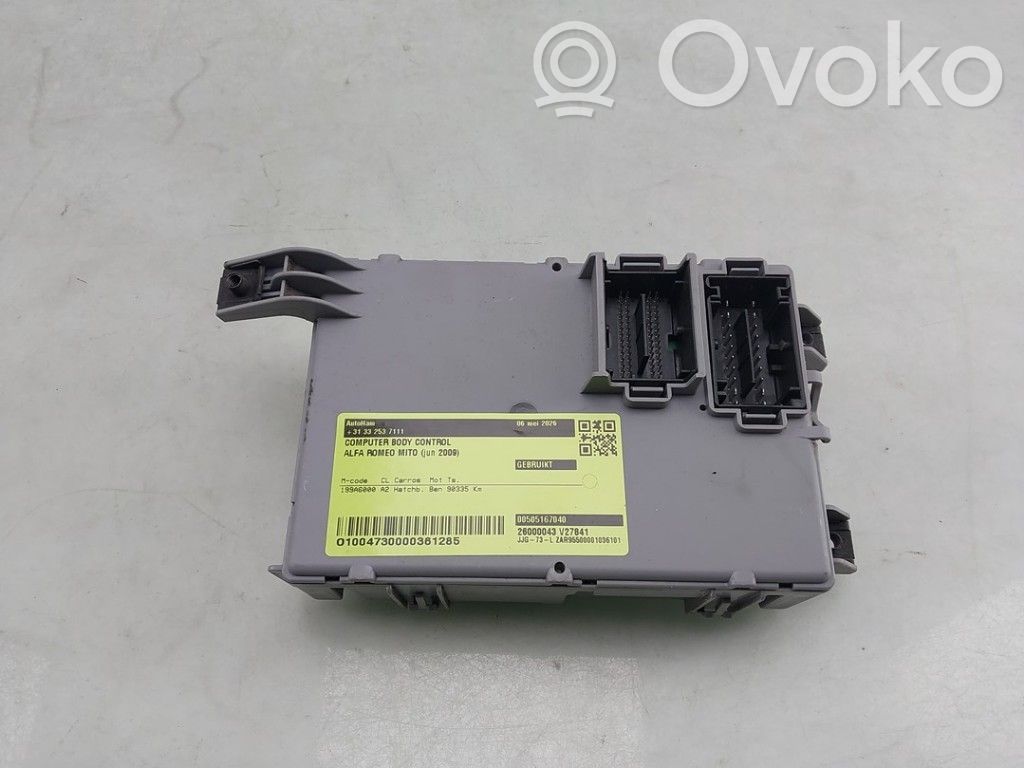 Alfa Romeo Mito Other control units/modules 