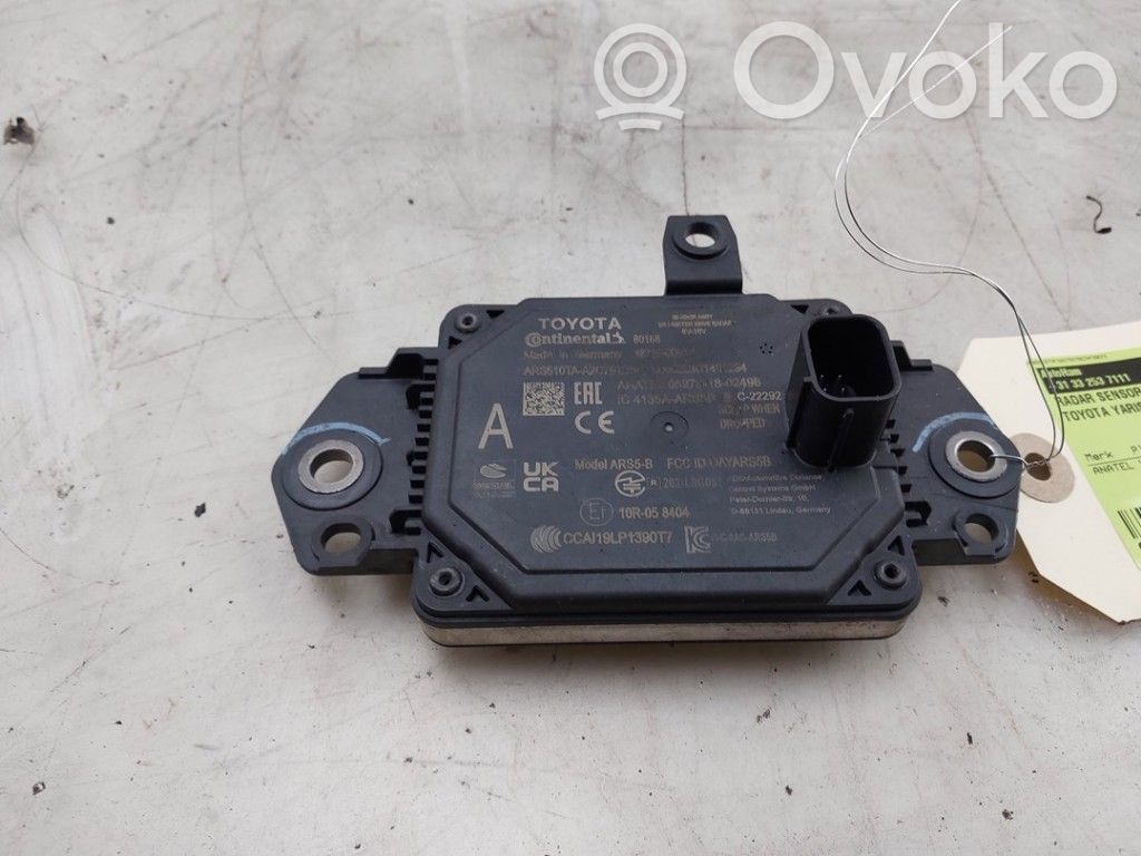 Toyota Yaris Cross Sensor de radar Distronic 