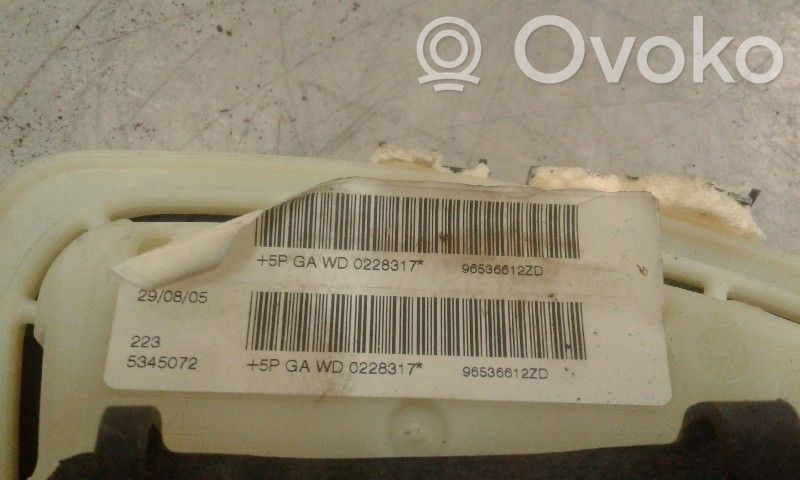 Poduszka powietrzna Airbag fotela   9032464,96536612ZD,8216GE,9032464,96536612ZD