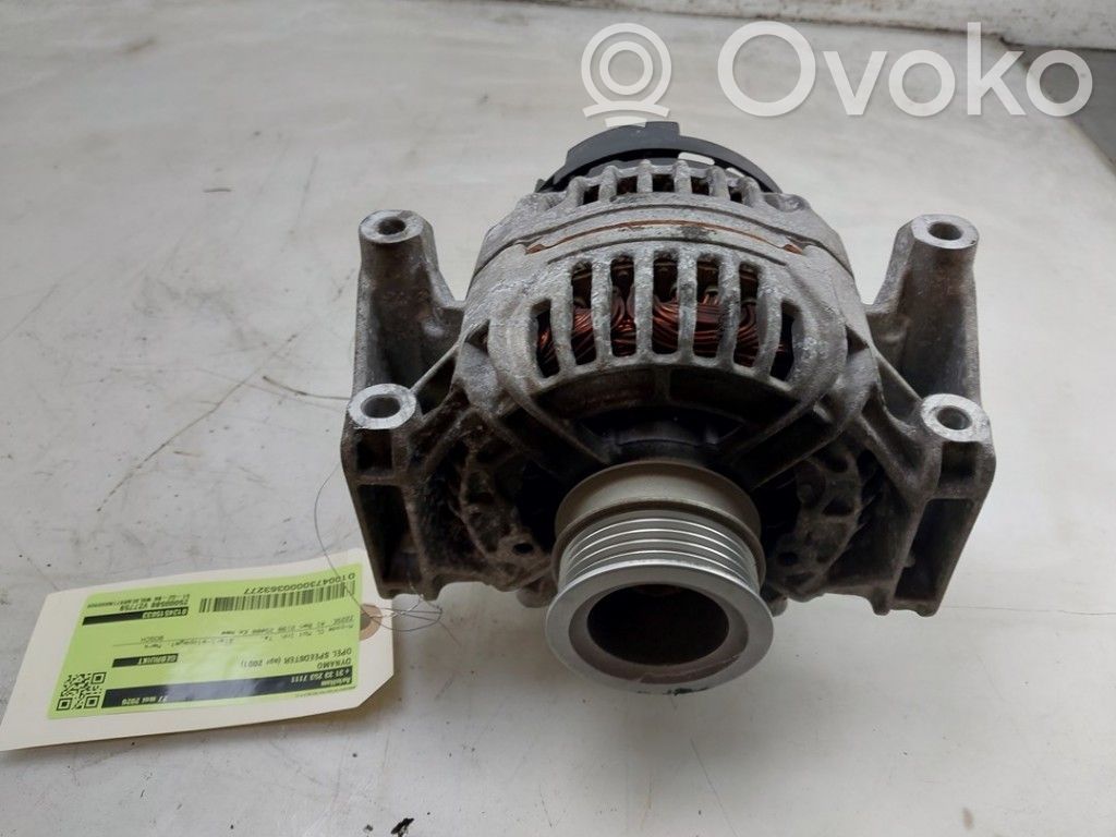 Opel Speedster Alternator 