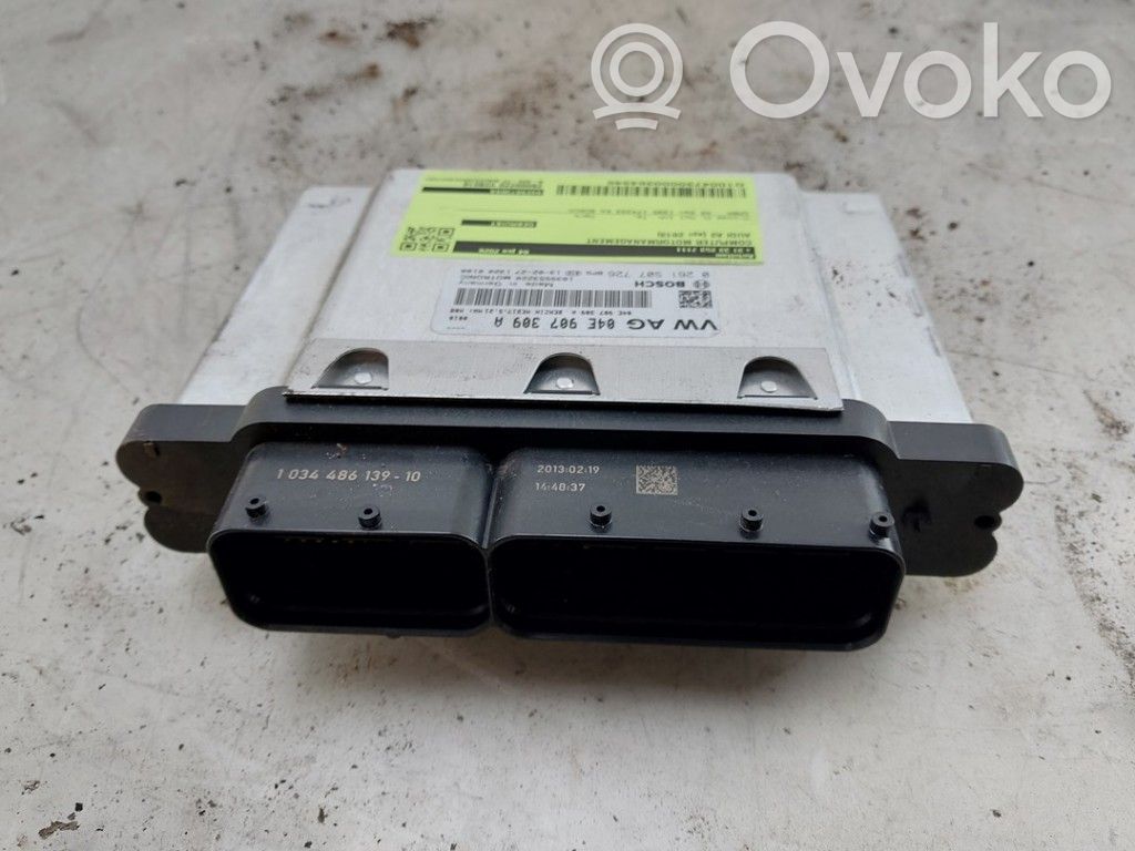 Engine control unit/module   04E907309A,0261S07726,04E907309A,0261S07726,04E906016E,04E907309A