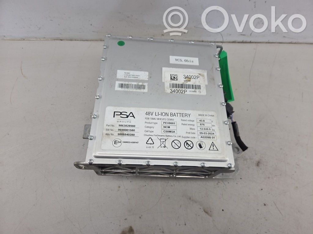 Peugeot 208 II Bateria do samochodu elektrycznego / hybrydowego 