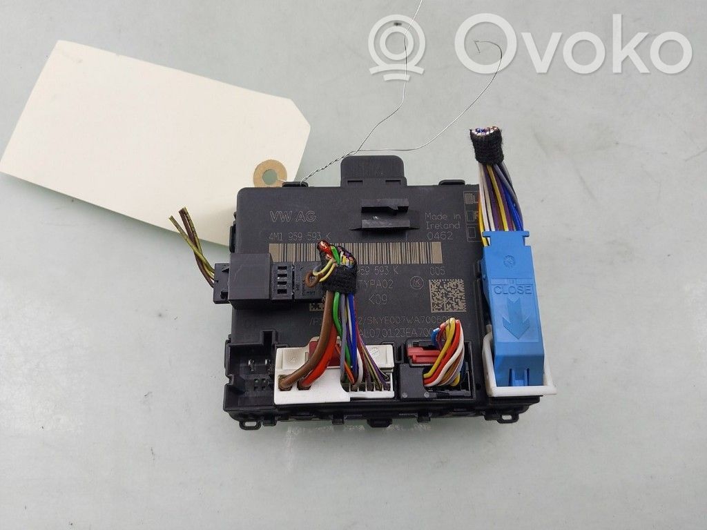 Audi A6 S6 C8 4K Unitate/modul de comandă închidere centralizată 