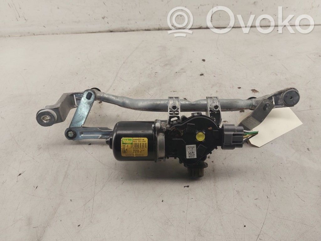 Renault Clio IV Wischergestänge Wischermotor vorne 