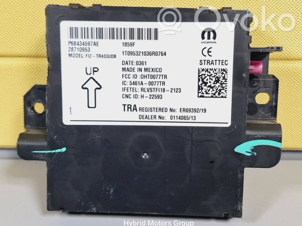 Jeep Grand Cherokee Keyless (KESSY) go control unit/module 