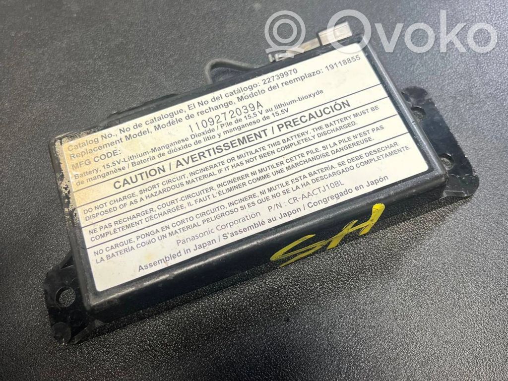 Other control units/modules   22739970,19118855