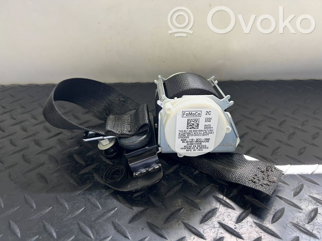 Chrysler Grand Voyager V Takaistuimen turvavyö 