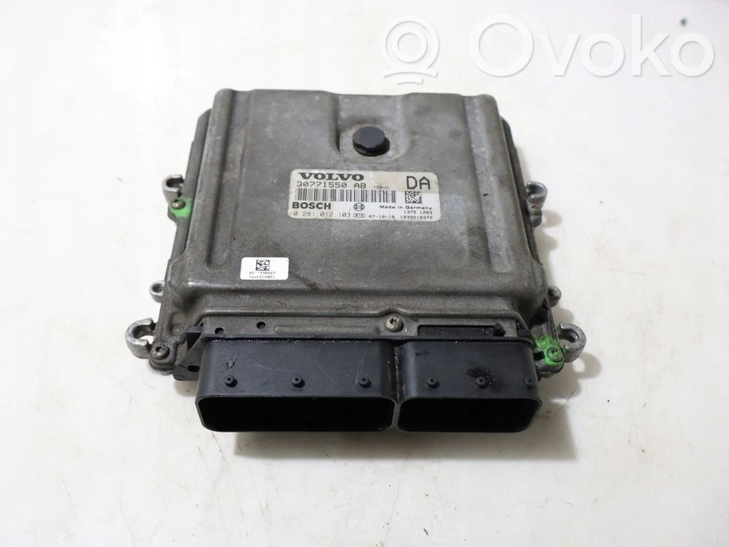 Volvo V50 Centralina/modulo motore ECU 